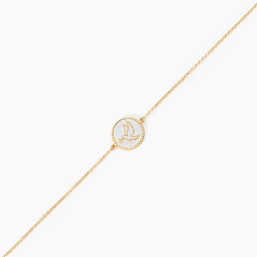 Bracelet Esau Or Jaune - Bracelets Communion Femme | Histoire d&rsquo;Or