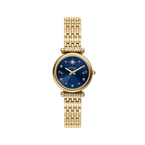 Montre Fossil Carlie Mini Bleu - Montres Femme | Histoire d&rsquo;Or