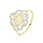 Bague Marie-christel Or Jaune Diamant - Bagues avec pierre Femme | Histoire d&rsquo;Or