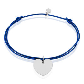 Bracelet Paula Argent Blanc - Bracelets Coeur Femme | Histoire d’Or