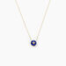Collier Talisman Or Jaune Lapis Lazuli Diamant - Colliers Femme | Histoire d’Or