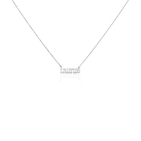 Collier Argent Blanc Astro - Colliers Zodiaque Femme | Histoire d’Or