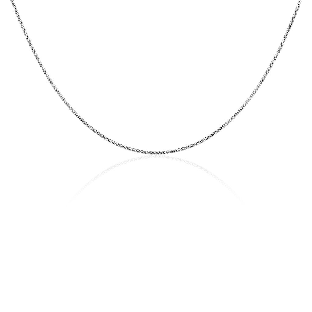 Collier Nahila Argent Blanc - Chaines Femme | Histoire d’Or