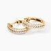 Créoles Epiphany Or Jaune Diamant Synthétique - Boucles d'oreilles créoles Femme | Histoire d’Or