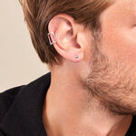 Bijou D'oreille Two Argent Blanc - Boucles d'oreilles fantaisie Famille | Histoire d&rsquo;Or