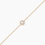 Bracelet Annissa Plaqu&eacute; Or Jaune Oxyde De Zirconium - Bracelets Femme | Histoire d&rsquo;Or