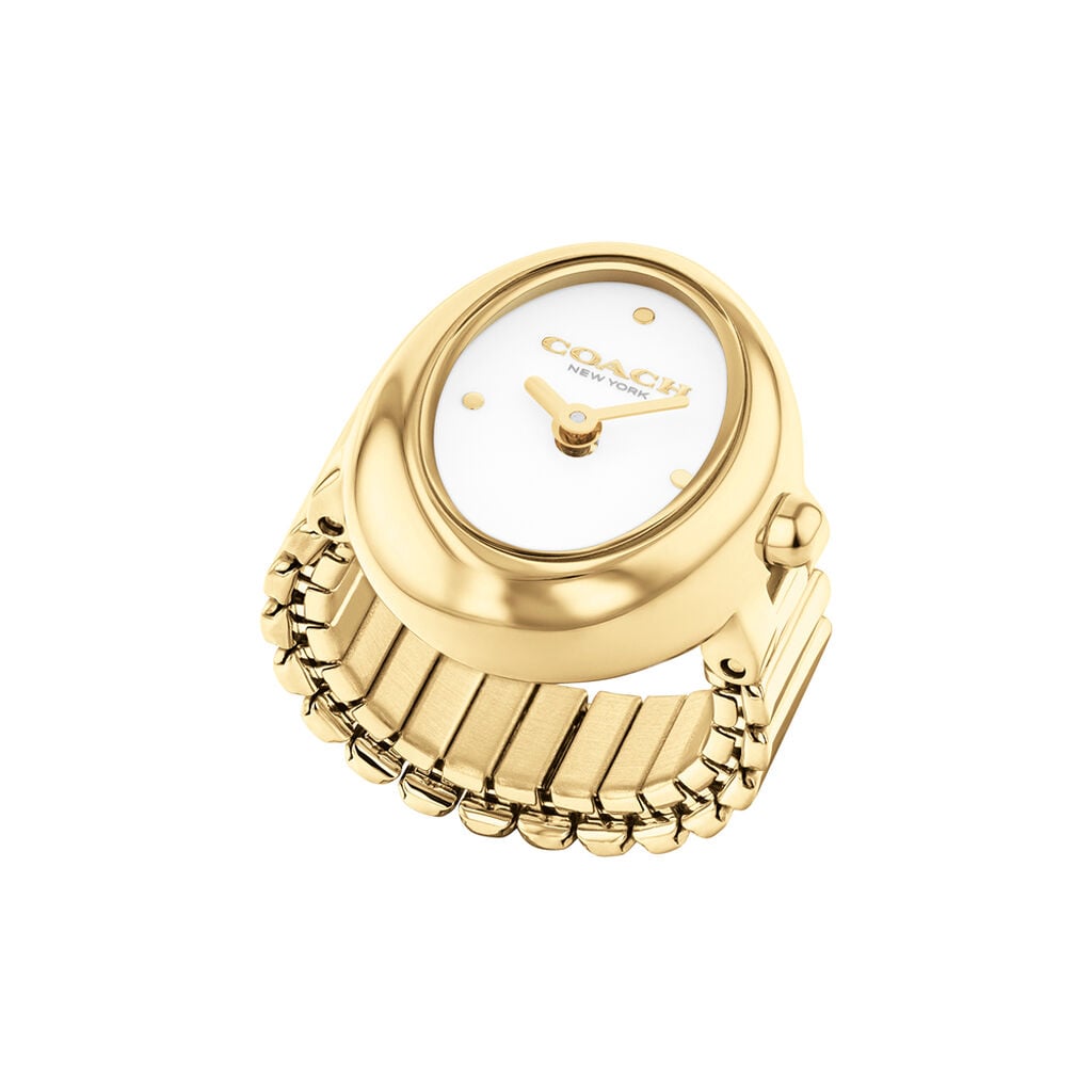 Montre Coach Sammy Watch Ring Argent&eacute; - Montres Femme | Histoire d&rsquo;Or