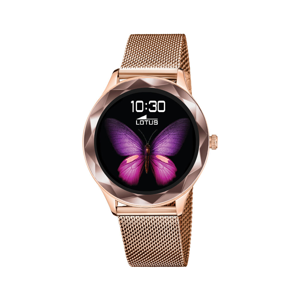 Coffret De Montre Lotus Connectée Smartwach Noir - Montres connectées Femme | Histoire d’Or