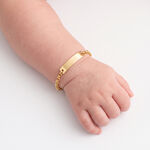 Bracelet Identit&eacute; Marcel Or Jaune - Bracelets Communion Enfant | Histoire d&rsquo;Or