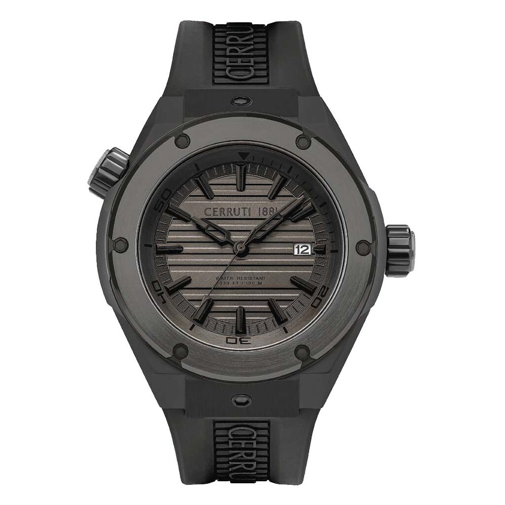 Montre Cerruti Ruscello Noir - Montres Homme | Histoire d&rsquo;Or