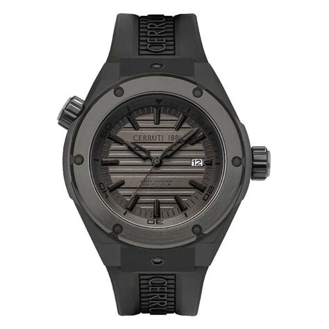 Montre Cerruti Ruscello Noir - Montres Homme | Histoire d&rsquo;Or