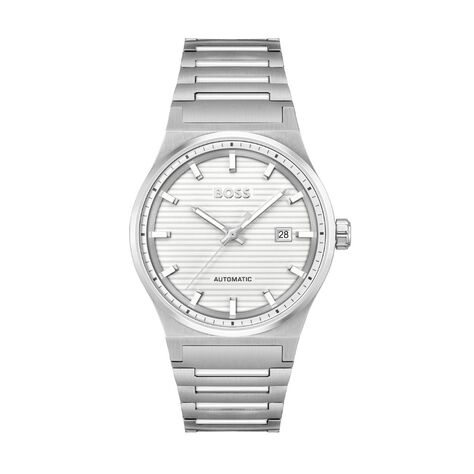 Montre Boss Candor Auto Blanc - Montres Homme | Histoire d’Or