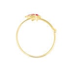 Bague Syna Fleur Or Jaune - Bijoux sans pierre Enfant | Histoire d&rsquo;Or
