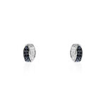 Boucles D'oreilles Puces Urania Or Blanc Diamant - Clous d'oreilles Femme | Histoire d&rsquo;Or