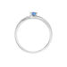 Bague Via Or Blanc Tanzanite Et Oxyde De Zirconium - Bagues solitaires Femme | Histoire d’Or