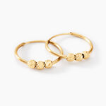 Cr&eacute;oles Aurelya Or Jaune - Boucles d'oreilles cr&eacute;oles Femme | Histoire d&rsquo;Or