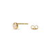 Boucles D'oreilles Puces Fatiana Or Jaune Diamant - Clous d'oreilles Femme | Histoire d’Or