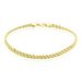 Bracelet Jerry Or Jaune Maille Corde - Bracelets chaîne Femme | Histoire d’Or