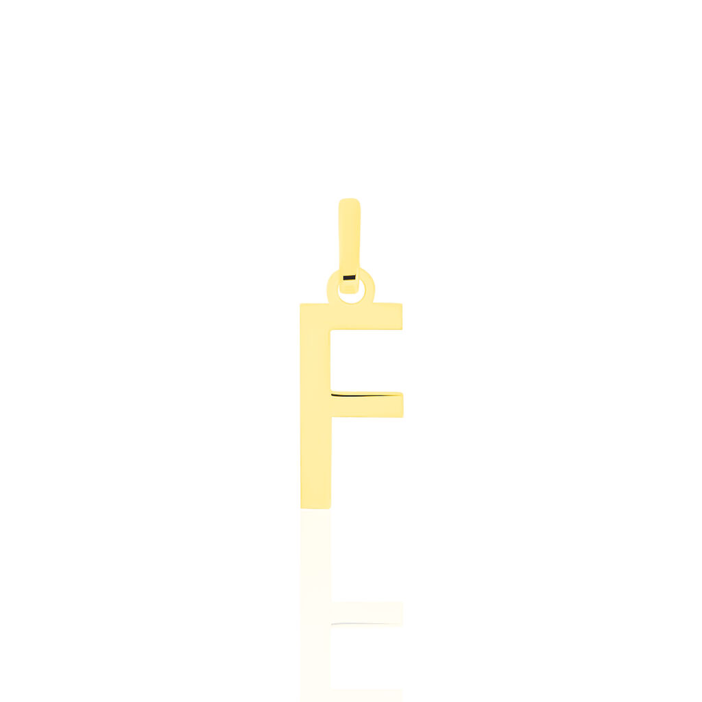 Pendentif Ionia Lettre Or Jaune - Pendentifs Famille | Histoire d’Or
