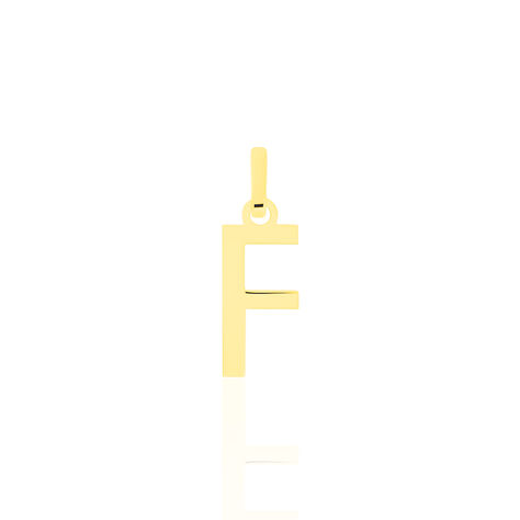 Pendentif Ionia Lettre Or Jaune - Pendentifs Famille | Histoire d’Or