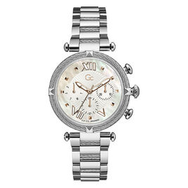 Montre Gc Cablechic Nacre Blanche - Montres Femme | Histoire d’Or