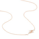 Collier Wendy Argent Rose Oxyde De Zirconium - Colliers fantaisie Femme | Histoire d&rsquo;Or