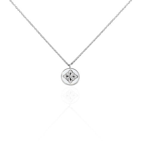 Collier Alexine Argent Blanc Oxyde De Zirconium - Colliers Etoile Femme | Histoire d’Or