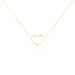 Collier Roselin Or Jaune - Colliers Coeur Femme | Histoire d’Or
