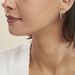 Créoles Zoelia Plaqué Or Jaune Oxyde De Zirconium - Boucles d'oreilles créoles Femme | Histoire d’Or