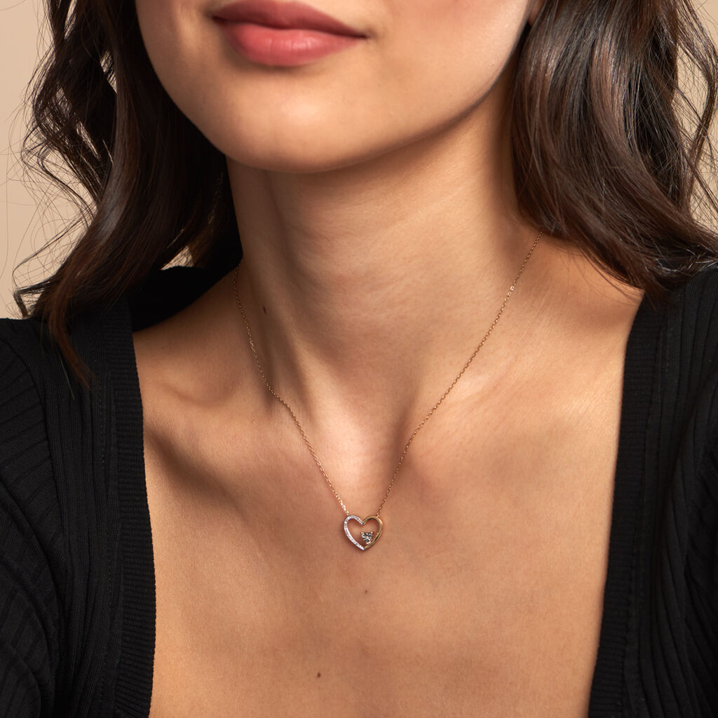 Collier Loviaisa Or Jaune Diamant - Colliers Femme | Histoire d’Or