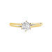 Bague Solitaire Samantha Or Jaune Diamant - Bagues solitaires Femme | Histoire d’Or