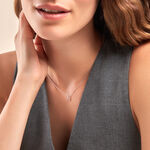 Collier Neruda Argent Blanc Oxyde De Zirconium - Colliers fantaisie Femme | Histoire d&rsquo;Or