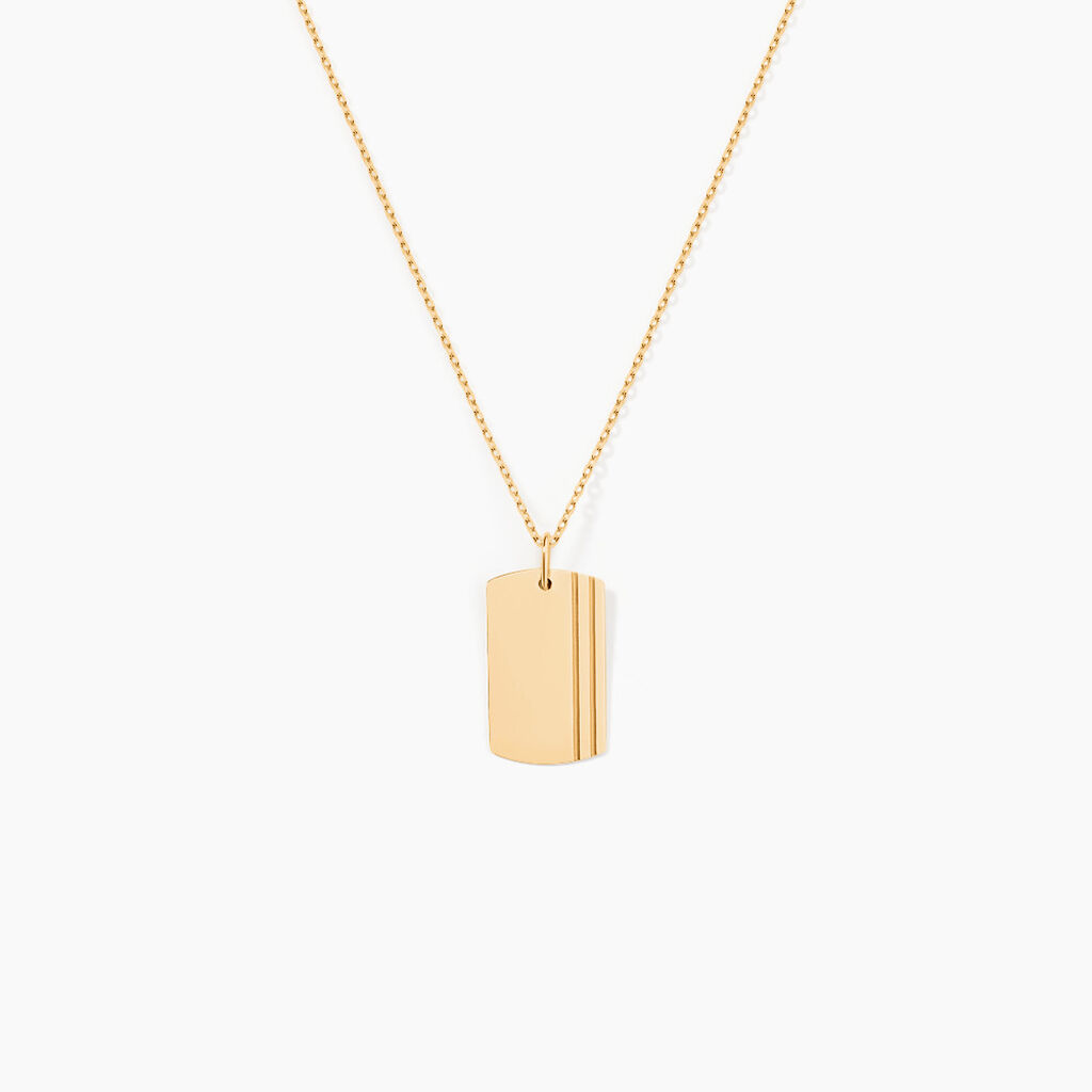 Collier Neal Or Jaune - Colliers Homme | Histoire d’Or