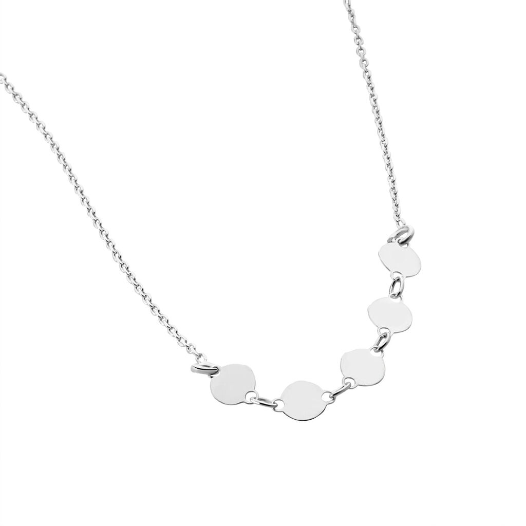 Collier Poenui Argent Blanc - Colliers fantaisie Femme | Histoire d’Or