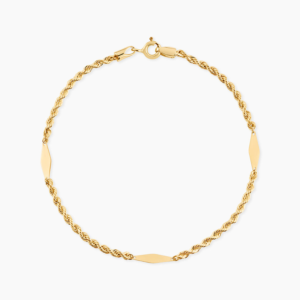 Bracelet Jerry Or Jaune - Bijoux sans pierre Femme | Histoire d&rsquo;Or