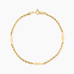 Bracelet Jerry Or Jaune - Bijoux sans pierre Femme | Histoire d&rsquo;Or