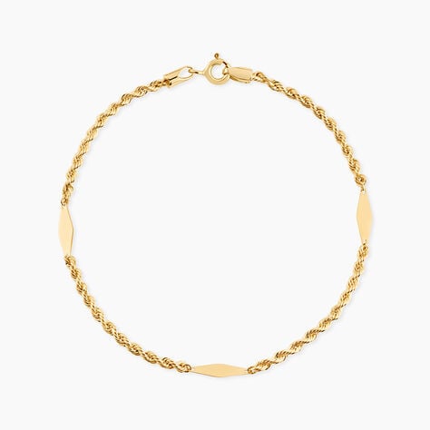 Bracelet Jerry Or Jaune - Bijoux sans pierre Femme | Histoire d&rsquo;Or