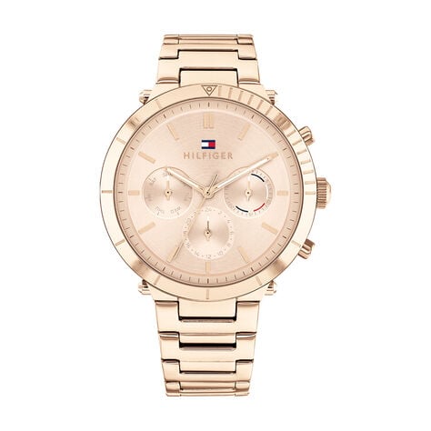 Montre Tommy Hilfiger Emery Doré Rose - Montres Femme | Histoire d’Or