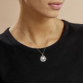 Collier Matilda Argent Blanc Perle De Culture Et Oxyde De Zirconium - Colliers Femme | Histoire d’Or