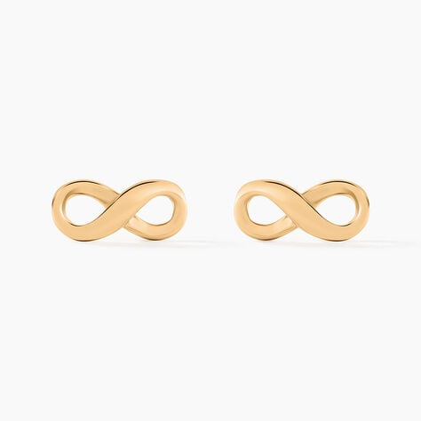 Boucles D'oreilles Puces Ajna Plaqué Or Jaune - Boucles d'oreilles fantaisie Femme | Histoire d’Or