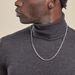 Collier Jourdan Homme Mikeno Acier Blanc - Colliers Homme | Histoire d’Or