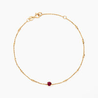Bracelet Onora Or Jaune Rubis