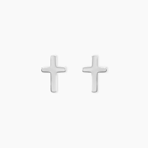 Boucles D'oreilles Puces Ashana Argent Blanc - Boucles d'oreilles fantaisie Femme | Histoire d’Or