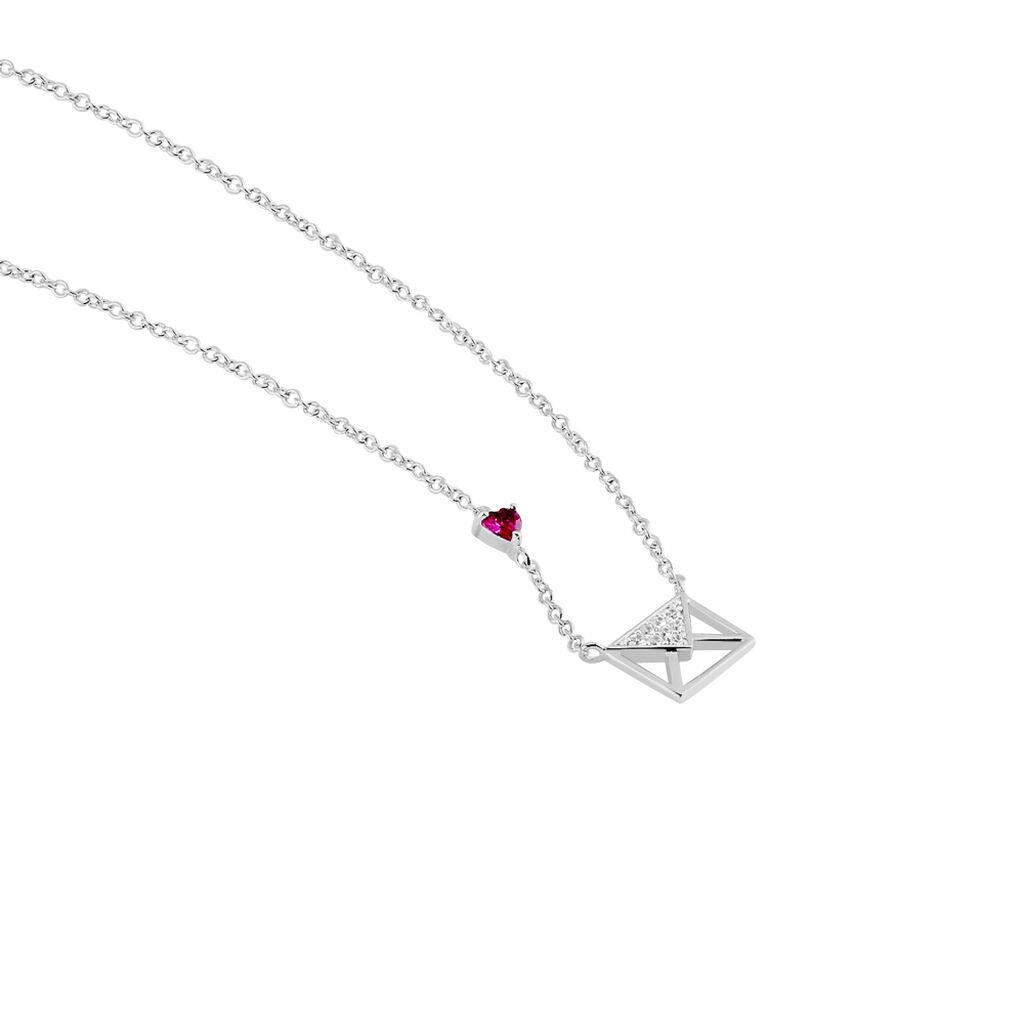 Collier Argent Gurvana Oxydes De Zirconium - Colliers fantaisie Femme | Histoire d’Or