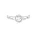 Bague Solitaire Karen Or Blanc Diamant - Bagues solitaires Femme | Histoire d’Or