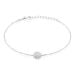 Bracelet Argent Blanc Maximille Oxydes De Zirconium - Bracelets Femme | Histoire d’Or