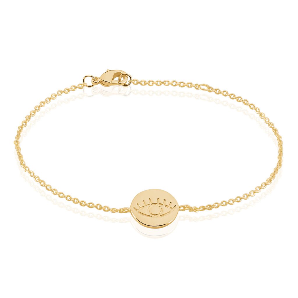 Bracelet Maguette Plaqué Or Jaune - Bracelets Femme | Histoire d’Or