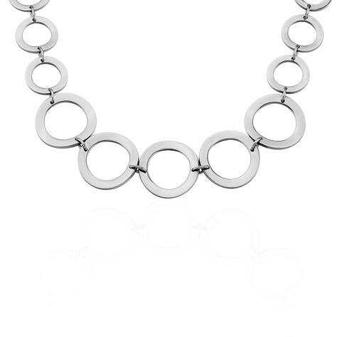Collier Reyhana Acier Blanc - Colliers Femme | Histoire d’Or