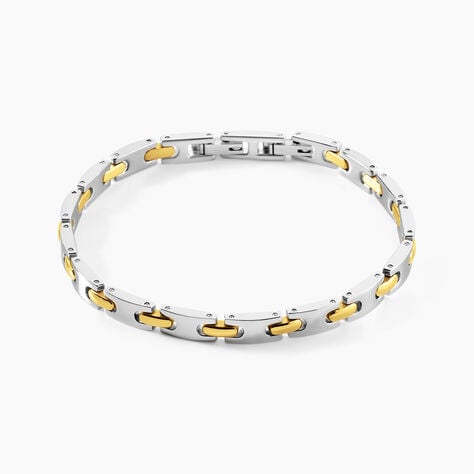 Bracelet Jourdan Acier - Bijoux sans pierre Homme | Histoire d&rsquo;Or