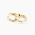 Cr&eacute;oles Udara Or Jaune - Boucles d'oreilles cr&eacute;oles Femme | Histoire d&rsquo;Or